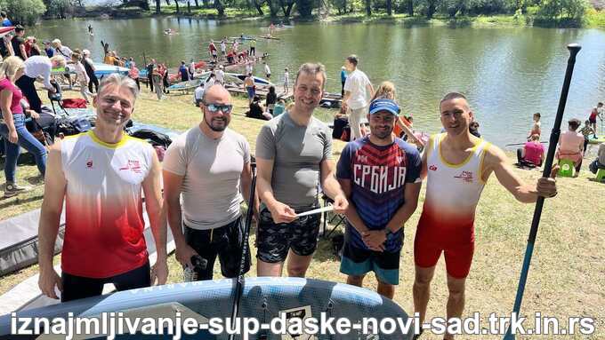 SUP Majski Kup Novi Sad pre starta